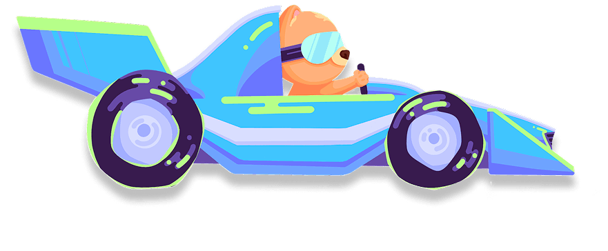 Ddoski in race car